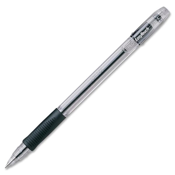 Vertex EasyTouch Ballpoint Pen; Black Ink; Fine; Dozen VE193206 - main